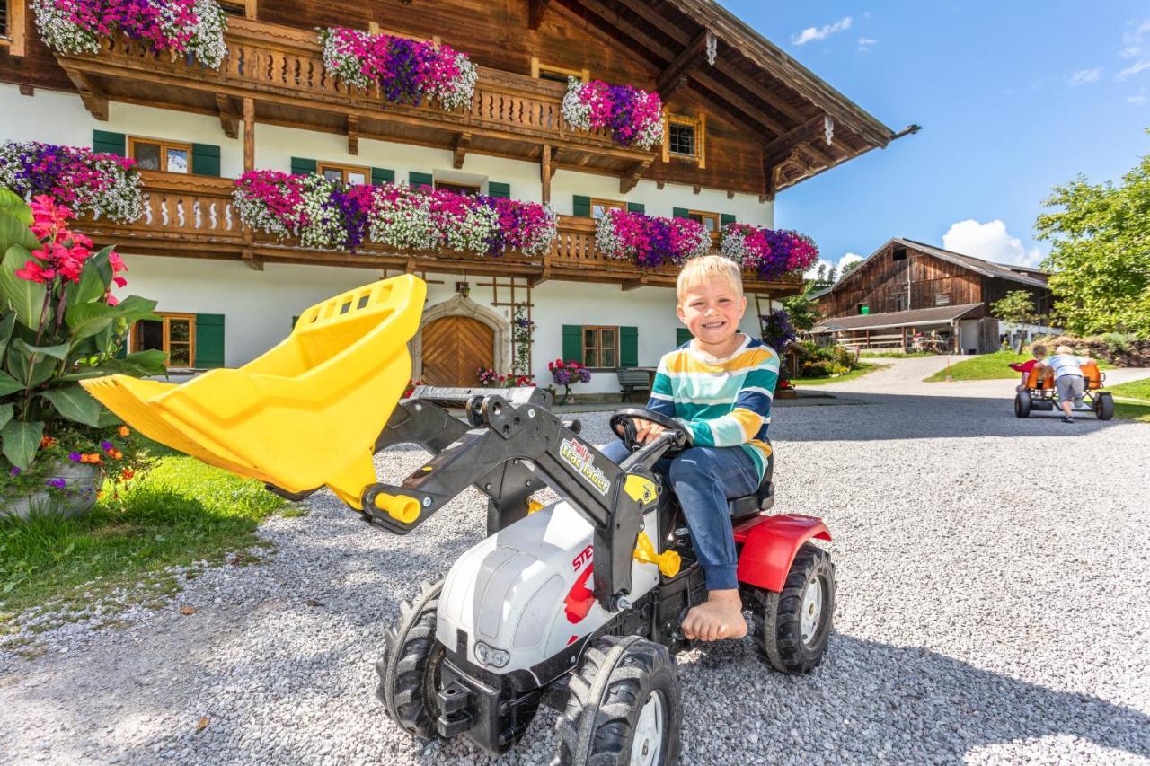 Appartamento Biobauernhof Stegerbauer Maria Alm am Steinernen Meer Esterno foto