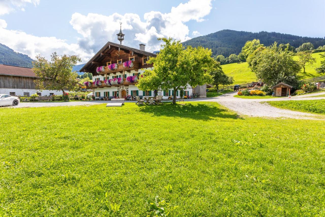 Appartamento Biobauernhof Stegerbauer Maria Alm am Steinernen Meer Esterno foto