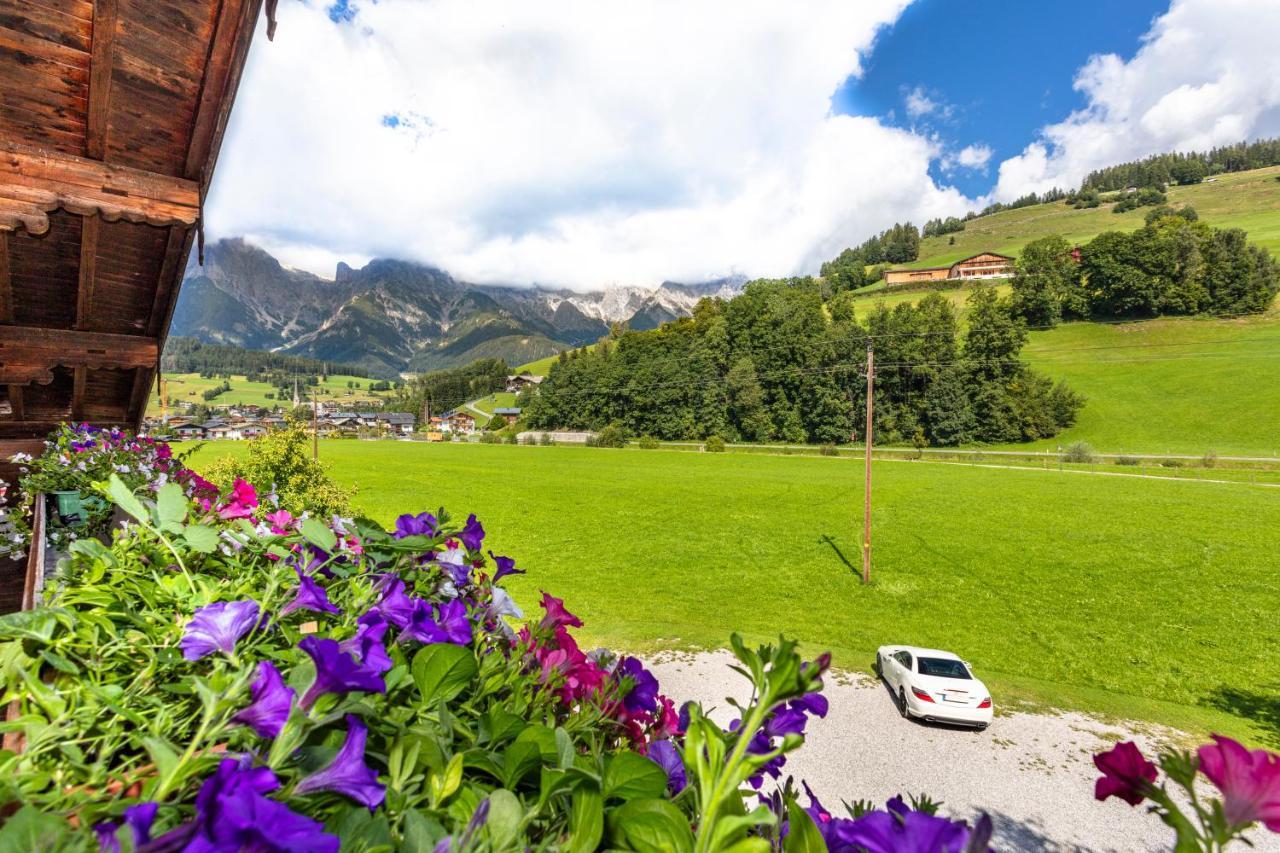 Appartamento Biobauernhof Stegerbauer Maria Alm am Steinernen Meer Esterno foto