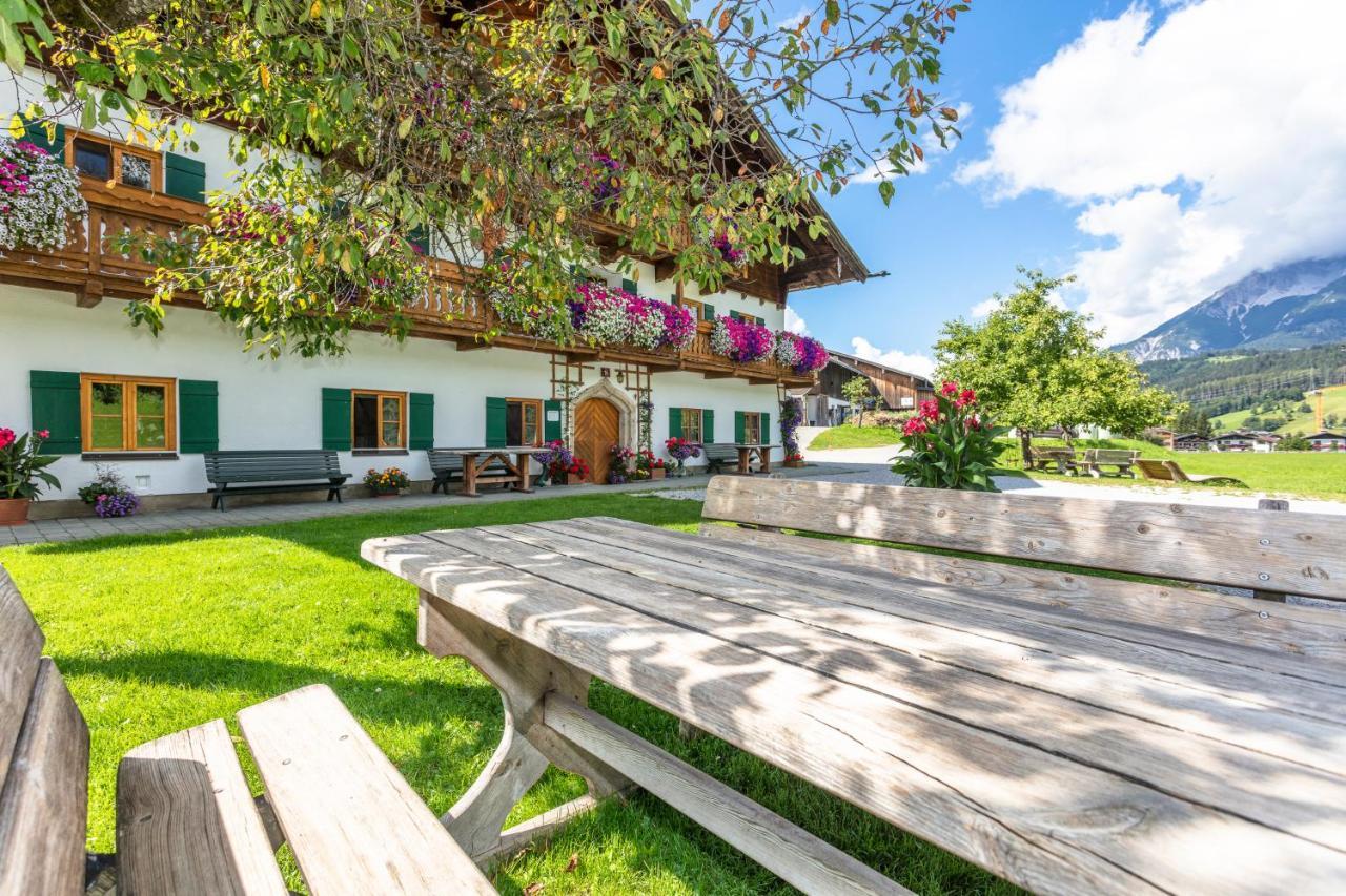 Appartamento Biobauernhof Stegerbauer Maria Alm am Steinernen Meer Esterno foto