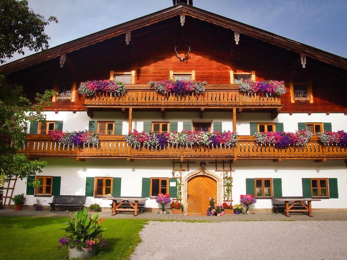 Appartamento Biobauernhof Stegerbauer Maria Alm am Steinernen Meer Esterno foto