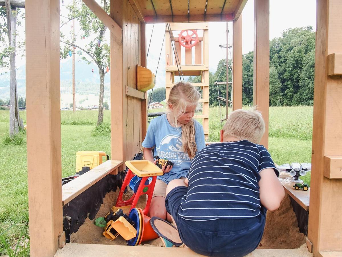 Appartamento Biobauernhof Stegerbauer Maria Alm am Steinernen Meer Esterno foto