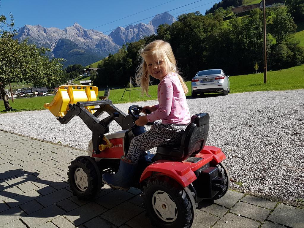 Appartamento Biobauernhof Stegerbauer Maria Alm am Steinernen Meer Esterno foto