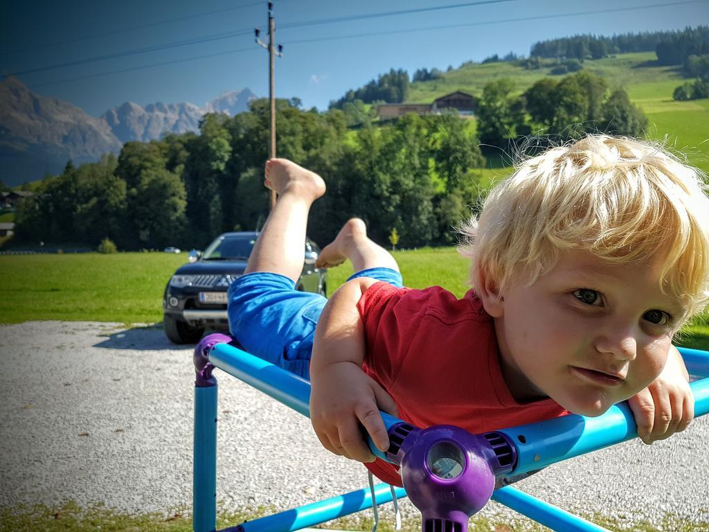 Appartamento Biobauernhof Stegerbauer Maria Alm am Steinernen Meer Esterno foto