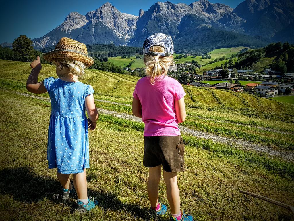 Appartamento Biobauernhof Stegerbauer Maria Alm am Steinernen Meer Esterno foto