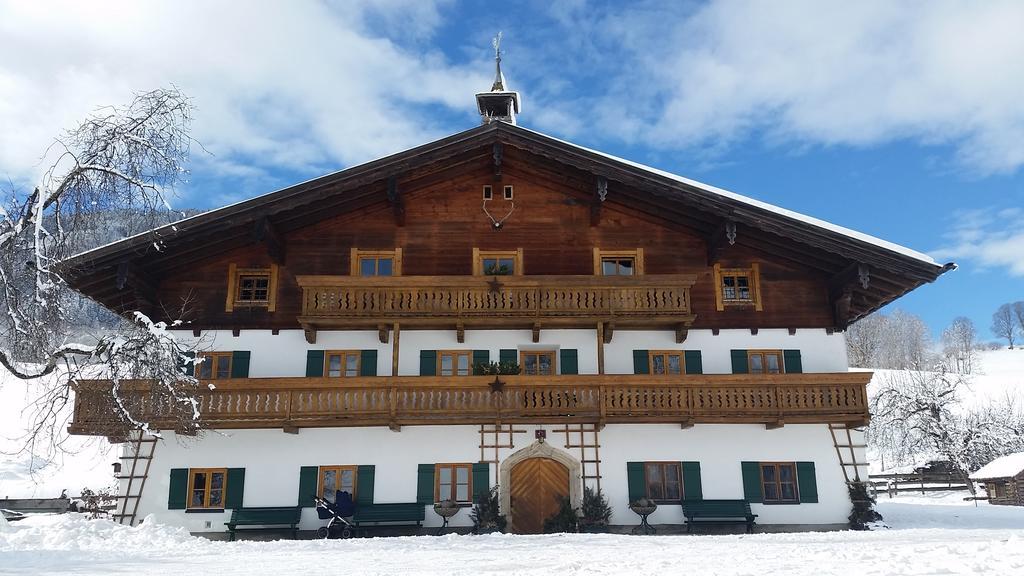 Appartamento Biobauernhof Stegerbauer Maria Alm am Steinernen Meer Esterno foto