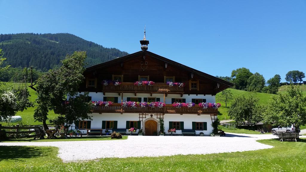 Appartamento Biobauernhof Stegerbauer Maria Alm am Steinernen Meer Esterno foto